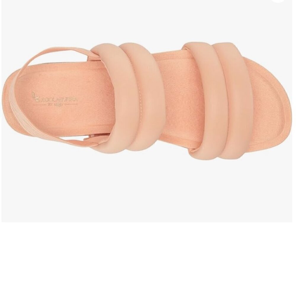 UGG's KOOLABURRA Anida Sandal in Almost Apricot with Tan platform & soles US8 - Picture 2 of 16
